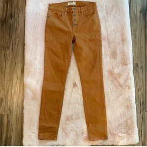 Madewell 9” Mid Rise Skinny